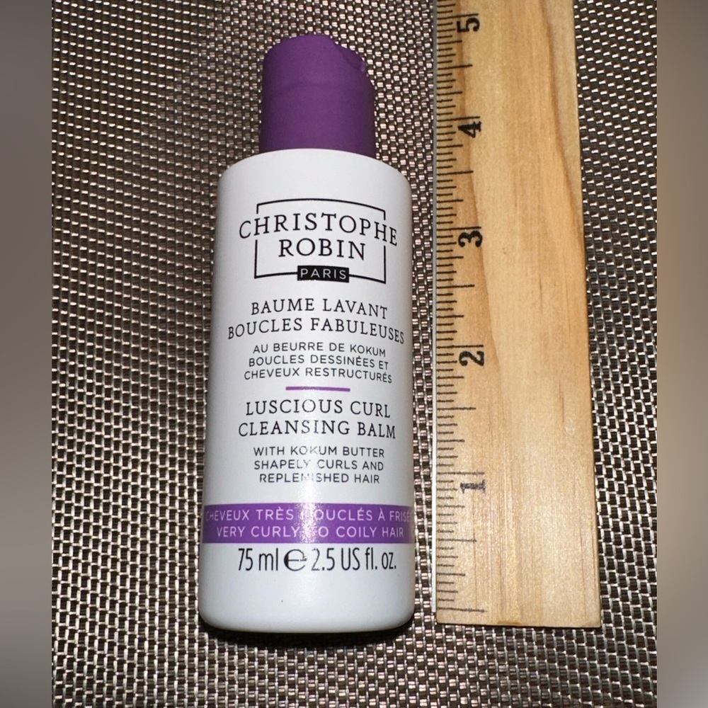 Christophe Robin Luscious Curl Cleansing Balm 2.5oz 75ml- New